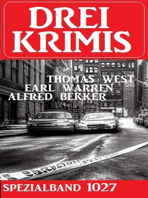 cover image of Drei Krimis Spezialband 1027